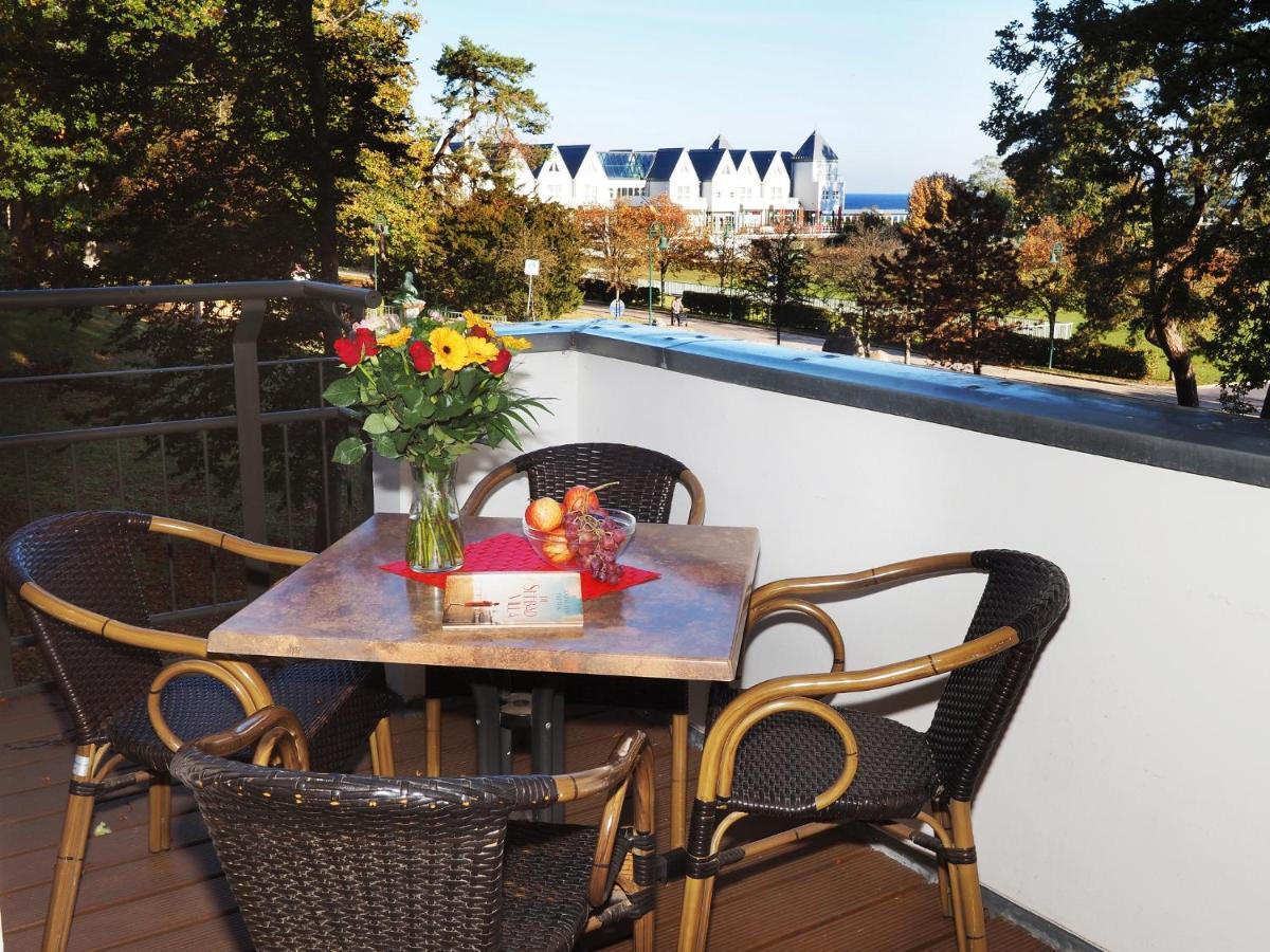 Kaiservillen Heringsdorf - Ferienwohnung Mit 2 Schlafzimmern Und Balkon D202 Dış mekan fotoğraf